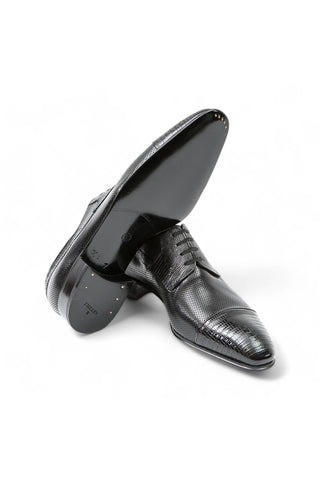Artioli Matteo Perforated Kangaroo Leather / Lizard Derby (ART1023)