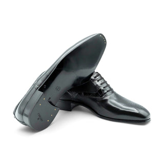 Artioli Mauro Men's Luxury Italian Shoes Exotic Crocodile / Buffalo Leather Oxfords (ART1048)-AmbrogioShoes