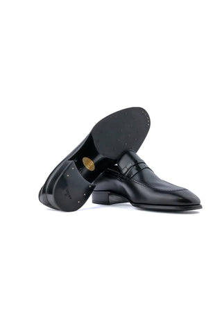 Artioli Narciso Crocodile Skin & Leather Penny Loafer (ART1184)