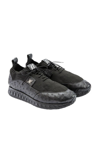 Artioli Olivier Fabric / Ostrich Casual Sneaker (ART1154)