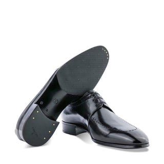 Artioli Ottavio Men's Shoes Buffalo Leather Derby (ART1206)-AmbrogioShoes