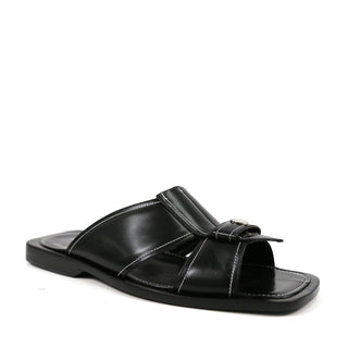 Artioli Panarea Calf-Skin Leather Slip-On Sandal (ART1142)-AmbrogioShoes