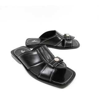 Artioli Panarea Calf-Skin Leather Slip-On Sandal (ART1142)-AmbrogioShoes