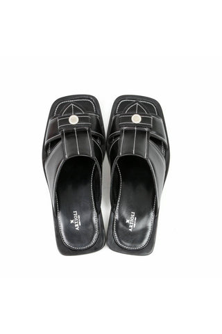 Artioli Panarea Leather Slip-On Sandal (ART1142)