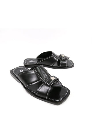 Artioli Panarea Leather Slip-On Sandal (ART1142)