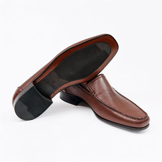 Artioli Panicale Men's Shoes Deer Skin Slip-On Loafer (ART1168)-AmbrogioShoes