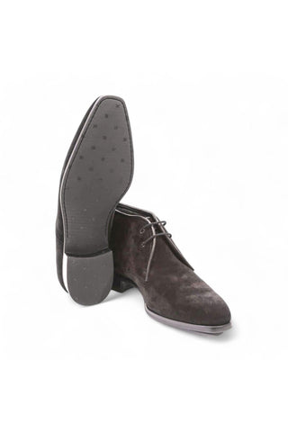 Artioli Paride Men's Luxury Italian Handmade Italian Shoes Suede Chukka Boot (ART1093)