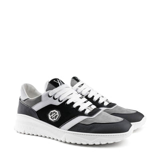 Artioli Paul Men's Shoes Suede & Deer-Skin Sneaker (ART1196)-AmbrogioShoes