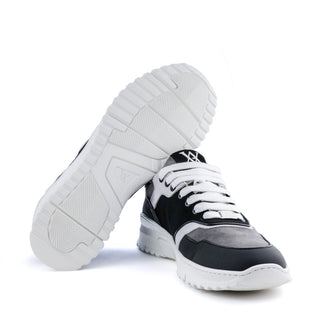 Artioli Paul Suede & Deer-Skin Sneaker (ART1196)-AmbrogioShoes