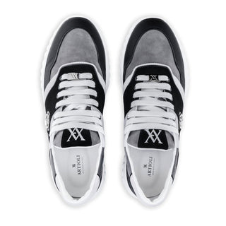 Artioli Paul Suede & Deer-Skin Sneaker (ART1196)-AmbrogioShoes