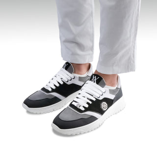 Artioli Paul Suede & Deer-Skin Sneaker (ART1196)-AmbrogioShoes