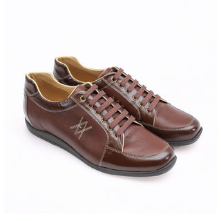 Artioli Pavel Kangaroo / Deer Skin Sneaker (ART1159)-AmbrogioShoes