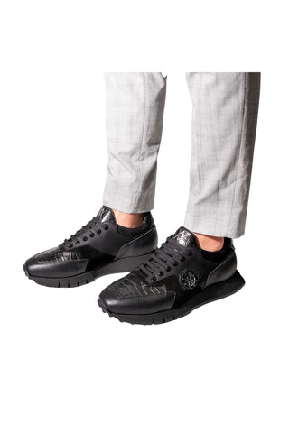 Artioli Phillie Multi Material Sneaker-AmbrogioShoes