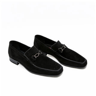 Artioli Ponza Men's Shoes Suede Leather Horsebit Loafer (ART1171)-AmbrogioShoes