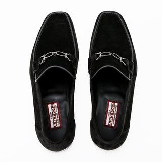 Artioli Ponza Suede Leather Horsebit Loafer (ART1171)-AmbrogioShoes