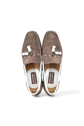 Artioli Positano Suede / Deer-Skin Tassels Driver (ART1110)