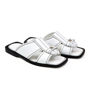 Artioli Procida Calf-Skin Leather Slip-On Sandal (ART1140)-AmbrogioShoes