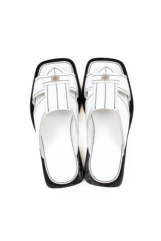 Artioli Procida Leather Slip-On Sandal (ART1140)