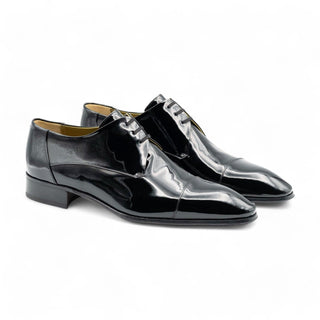 Artioli Raul Men's Luxury Italian Shoes Patent Leather Cap-Toe Derby (ART1054)-AmbrogioShoes