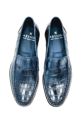 Artioli Scilla Crocodile Loafer