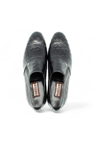Artioli Sebastiano Ostrich Classic Slip-On Loafers (ART1047)-AmbrogioShoes