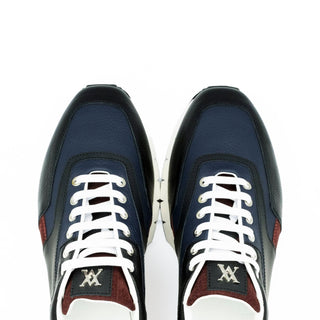 Artioli Stephen Deer-Skin / Calf-Skin Leather Casual Sneaker (ART1114)-AmbrogioShoes