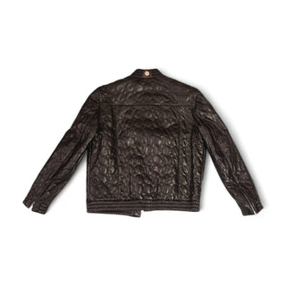 Artioli Ugo Exotic Alligator & Soft Nappa Lamb Leather Jacket (ARTJ1000)-AmbrogioShoes