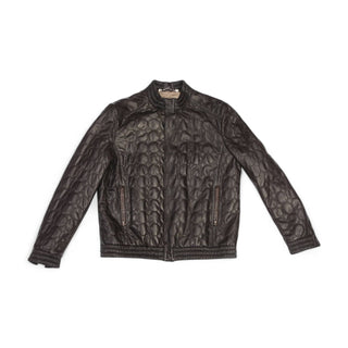 Artioli Ugo Exotic Alligator & Soft Nappa Lamb Leather Jacket (ARTJ1000)-AmbrogioShoes