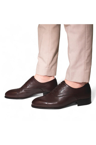 Artioli Vincenzo Calf-Skin Leather Oxford (ART1188)-AmbrogioShoes