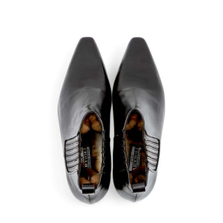 Artioli Vittorio Men's Luxury Italian Shoes Calf-Skin Leather Chelsea Boot (ART1100)-AmbrogioShoes