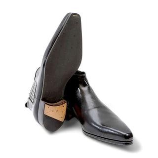 Artioli Vittorio Men's Luxury Italian Shoes Calf-Skin Leather Chelsea Boot (ART1100)-AmbrogioShoes