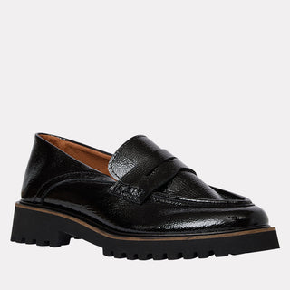 Averie Patent Leather Loafer-Dellamoda