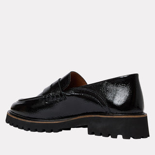 Averie Patent Leather Loafer-Dellamoda