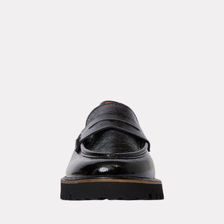 Averie Patent Leather Loafer-Dellamoda