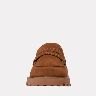 Averie Suede Loafer-Dellamoda