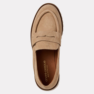 Averie Suede Loafer-Dellamoda