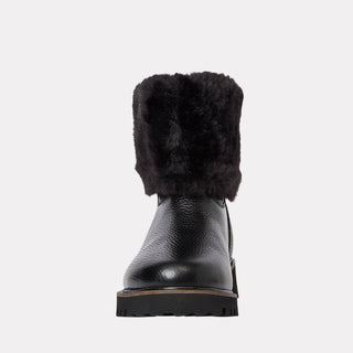 Ayla Leather Boot-Dellamoda