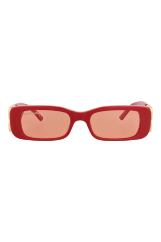 Balenciaga   Red Sunglasses