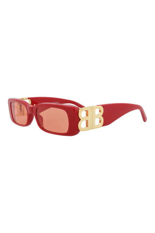 Balenciaga   Red Sunglasses