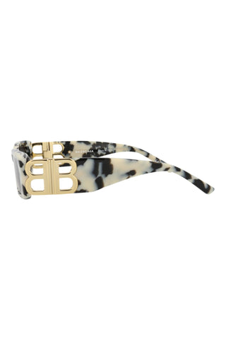 Balenciaga  BLACK + WHITE HAVANA Sunglasses