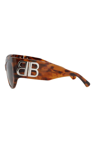 Balenciaga  Mid Havana Sunglasses