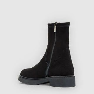 Aquatalia Binita suede ankle boot in Black - view 4