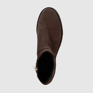 Aquatalia Binita suede ankle boot in Espresso - view 3