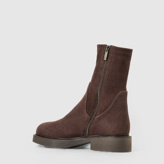 Aquatalia Binita suede ankle boot in Espresso - view 4