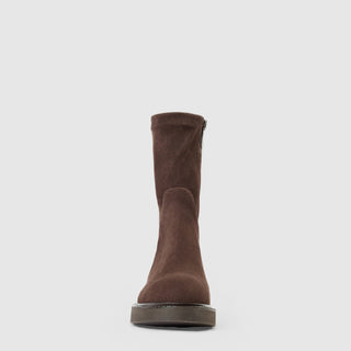 Aquatalia Binita suede ankle boot in Espresso - view 5