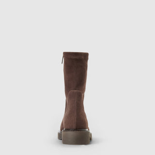 Aquatalia Binita suede ankle boot in Espresso - view 6