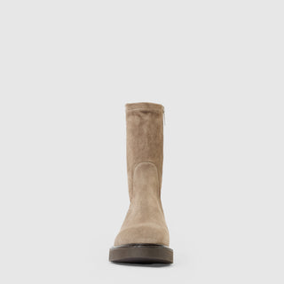 Aquatalia Binita suede ankle boot in Taupe - view 5