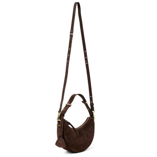 Bruno Magli Marta Suede Shoulder Bag