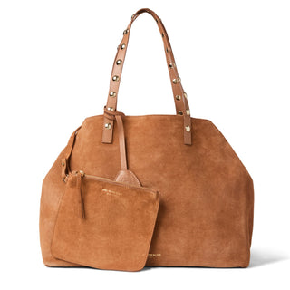Bruno Magli Sienna Suede Tote Bag