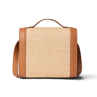 Bruno Magli Lucia Raffia HandBag